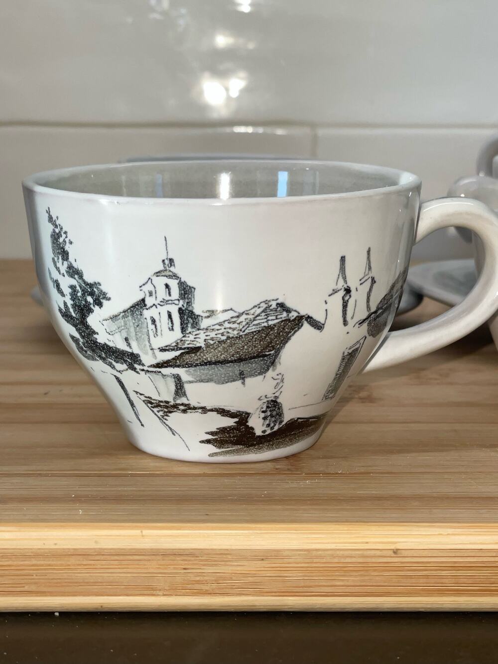 10 pcs. Maja Gruebler Vintage handpainted mexico pottery